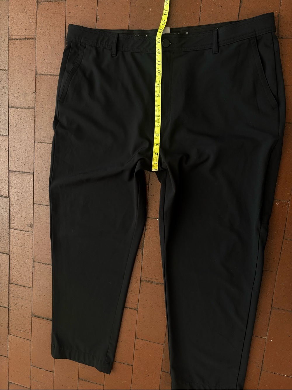 Hurley mens black hybrid performance stretch pants 40x32 - Picture 4 of 10